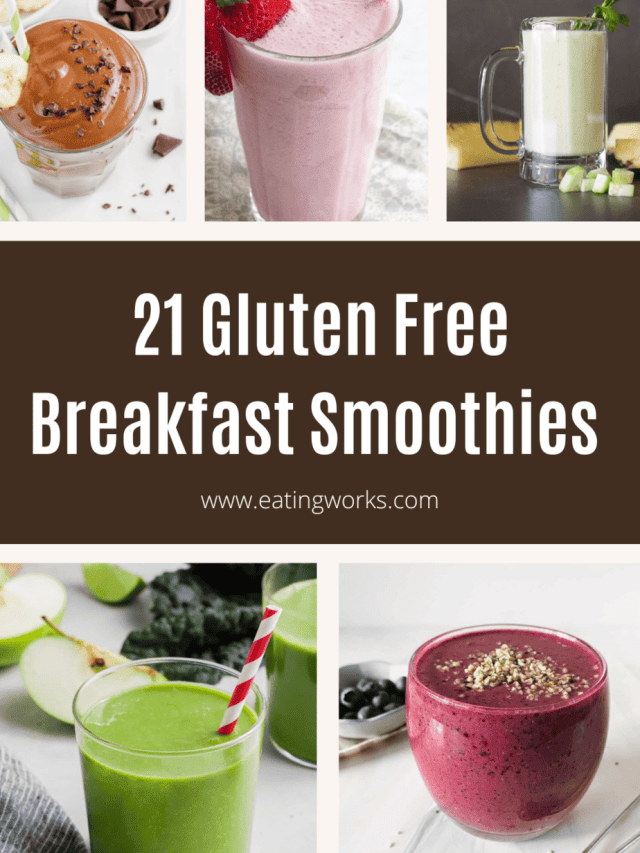 Best breakfast smoothie recipes (gluten free)!