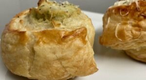 Onion and potato knish by Chef Simon Webster