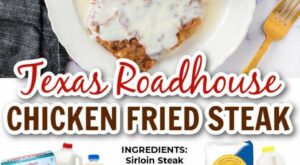 Texas Roadhouse Chicken Fried Steak | Chicken fried steak recipe, Chicken fried steak, Steak fries