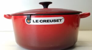 Buy Le Creuset Enameled Cast Iron Signature Round Dutch Oven 5.5 qt for USD 249.99 | GoodwillFinds