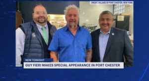 Guy Fieri films ‘Diners, Drive Ins and Dives’ in Village of Port Chester