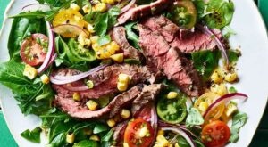 Grilled Skirt Steak with Corn-Tomato Relish