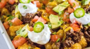 The Best Beef Totchos
