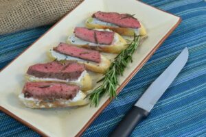 Steak Crostini Recipe | Easy Steak Appetizers