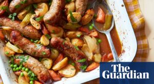 Sausage traybake and eve’s pudding: Nancy Birtwhistle’s budget apple recipes