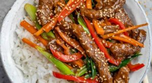 Easy Mongolian Beef Stir Fry