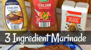 We have the easiest 3 Ingredient Steak Marinade for you, and we are betting you already have … | Steak marinade recipes, Italian dressing marinade, Marinade recipes