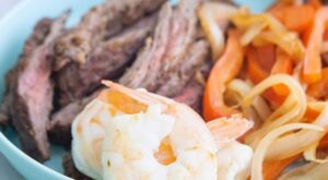 Steak and Shrimp Fajitas