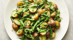 Chive Pesto Potato Salad Recipe