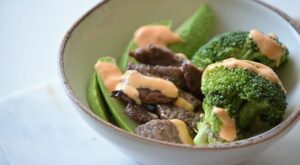 Steak Quinoa Broccoli Bowl, Simple and Easy