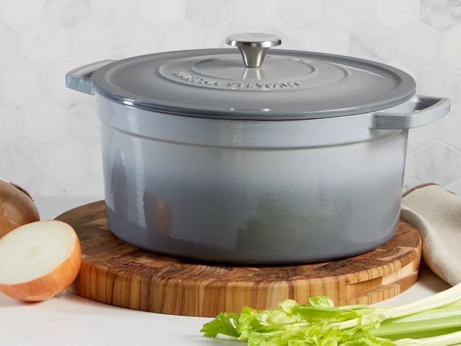 Martha Stewart’s Enameled Cast Iron Cookware Line Looks Just Like Le Creuset & It’s All on Sale at Macy’s Right Now