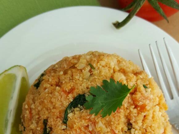 Spanish Cauliflower Rice (Vegan and Gluten Free) | MomsWhoSave.com | NewsBreak Original