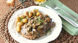 Incredibly Buttery Steak with Bourbon Mushroom Sauce