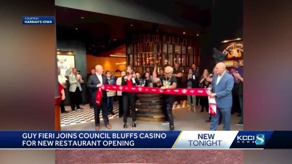 ‘A very special experience’: Guy Fieri on hand to open new restaurant in Iowa