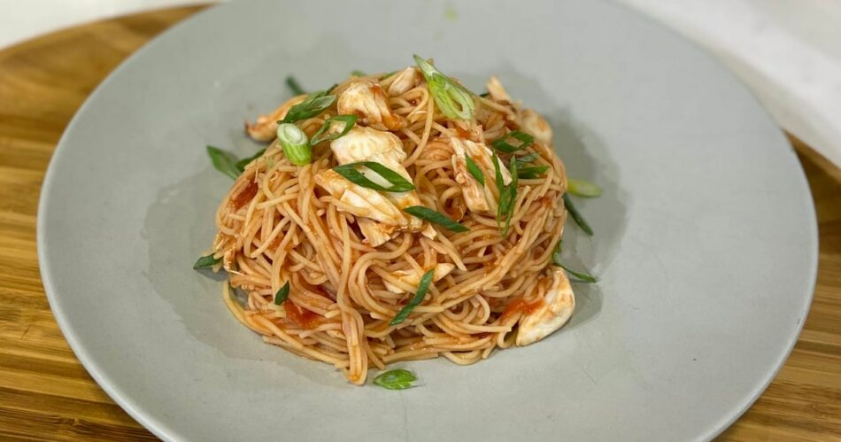 Lidia Bastianich makes this elegant seafood-based pasta with ‘lightning speed’