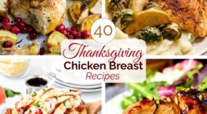 40 Easy & Festive Chicken Breast Recipes for Thanksgiving Dinner