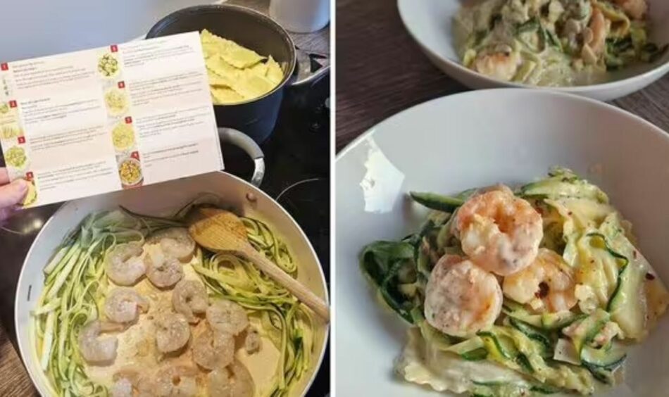 ‘We tried recipe boxes from Gousto and thought the portion sizes were too small