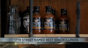 17th Street named best BBQ in Illinois per Food Network