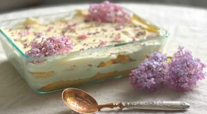 Best Lilac And Lavender Cream Tiramisu | Food Network Canada