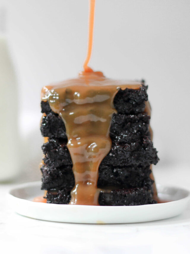 Gluten-free Salted Caramel Brownies for the Win