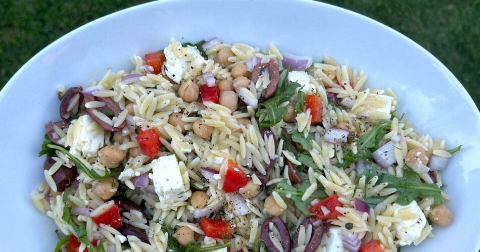 My Greek parents tried Ina Garten’s new Greek orzo salad and now they can’t stop making it