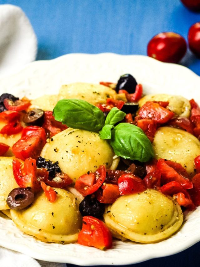 Deliciously Easy Italian Ravioli Salad Recipe – Simple Italian Cooking
