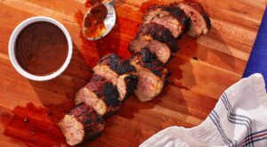 Sweet and Tangy Grilled Pork Tenderloin