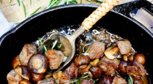 Steak Bites with Herby Mushrooms – OUT WEST: Food & Lifestyle