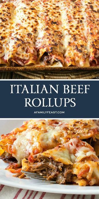 Italian Beef Rollups | Beef recipes, Beef recipes easy, Beef dinner
