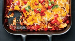 20-Minute Chicken Enchiladas Recipe