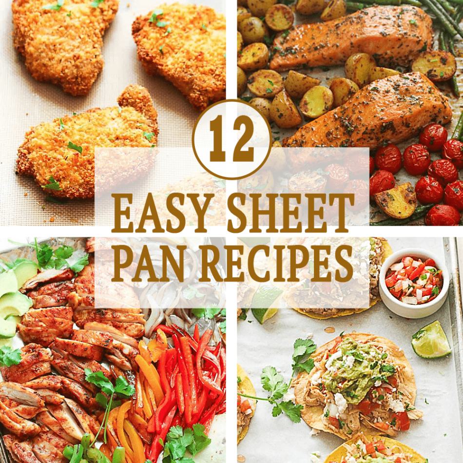 12 Easy Sheet Pan Recipes – Immaculate Bites