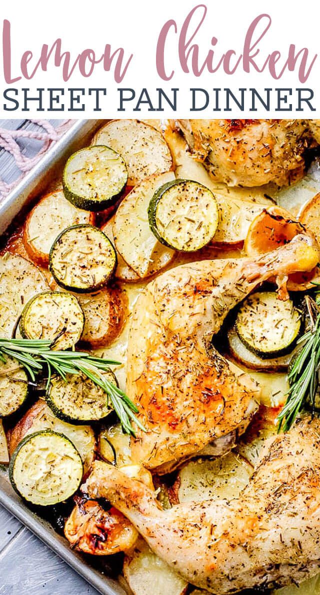 Lemon Chicken Sheet Pan Dinner Recipe | Tastes of Lizzy T | Recipe | Sheet pan dinners recipes, Sheet pan dinners … – Pinterest