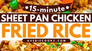 15-Minute Sheet Pan Chicken Fried Rice | Recipe | Fried rice, Sheet pan dinners recipes, Sheet pan recipes – Pinterest