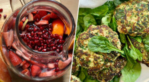 Joy Bauer prepares for summer with spinach-turkey burgers and pomegranate sangria – Yahoo News