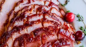 Oven Roasted Cranberry Dijon Glazed Ham Recipe – The Food Charlatan | Recipe | Christmas ham recipes, Christmas … – Pinterest