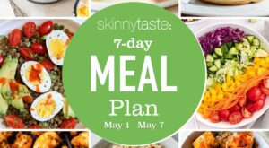 7 Day Healthy Meal Plan (May 1-7)