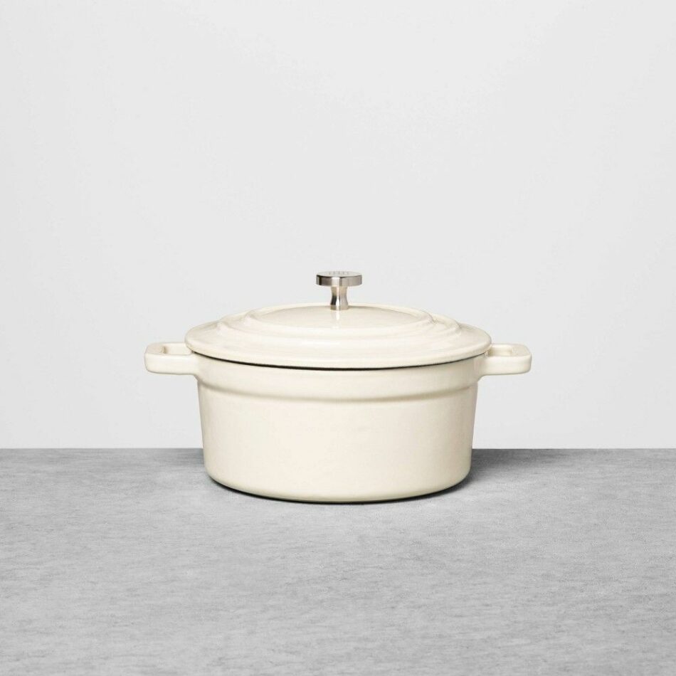 Hearth & Hand with Magnolia .5qt Enameled Cast Iron Dutch Oven – Hearth & Hand with Magnolia | Connecticut Post Mall