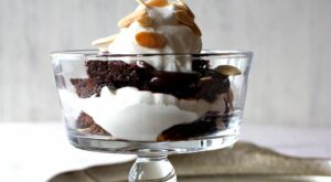 Just wanted to share this delicious recipe from Lidia Bastianich with you – Buon Gusto! CHOCOLATE HAZELNUT BREAD PARFAIT | Desserts, Chocolate hazelnut, Yummy food