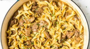 The *Best* Beef Stroganoff (without Sour Cream) | Get On My Plate