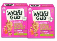 WickedGud High Protein  Fiber | Gluten Free | Vegan | Brown Rice Healthy Diet Amori Pasta  900gm offer at Amazon Indiaprice Rs. 225