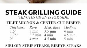 Grilling Steak Guide in 2023 | Grilled steak recipes, Grilling recipes, Grilling guide