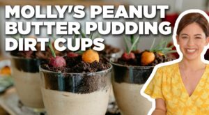 Molly Yeh’s Peanut Butter Pudding Dirt Cups with Marzipan Veggies | Girl Meets Farm | Food Network | Flipboard