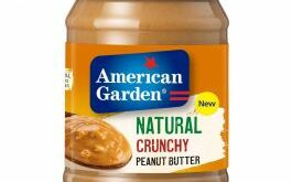 American Garden Natural Crunchy Peanut Butter Vegan & Gluten Free 454g