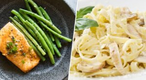 Doctor-approved dinner recipes: Miso salmon and chicken fettuccine Alfredo