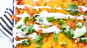 The Best Chicken Enchiladas Recipe