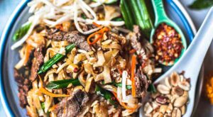 Easy Beef Pad Thai without Tamarind
