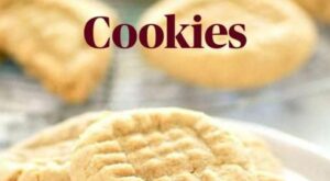 Easy Gluten-Free Peanut Butter Cookies | Gluten free peanut butter cookies, Gluten free cookies, Gluten free peanut butter