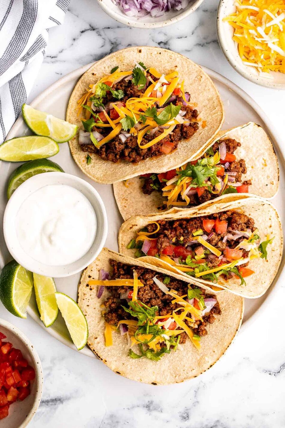 Mexican Ground Beef Tacos