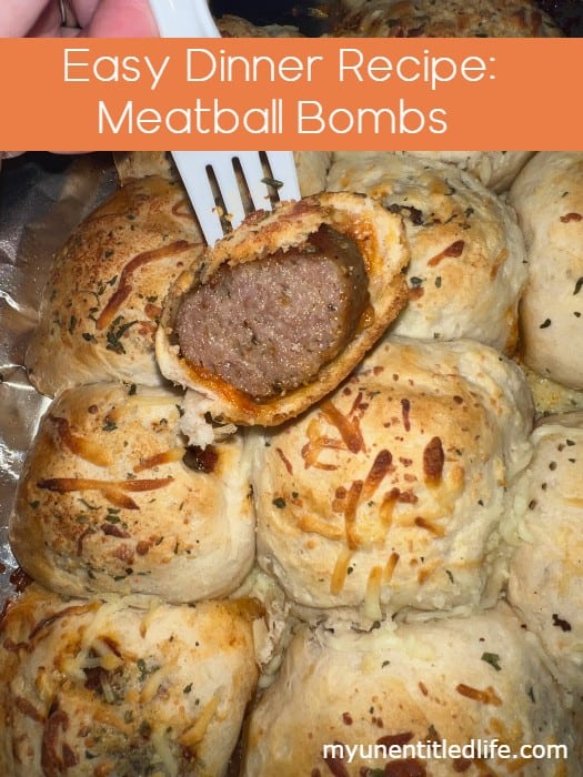 Easy Dinner Recipe: Meatball Bombs