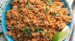 Easy and Delicious Mexican Rice Recipe (Gluten Free) * Simmer And Sage